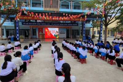 TRƯỜNG PTDTNT THCS EA SÚP TỔ CHỨC CÁC HOẠT ĐỘNG KỶ NIỆM NGÀY 22/12